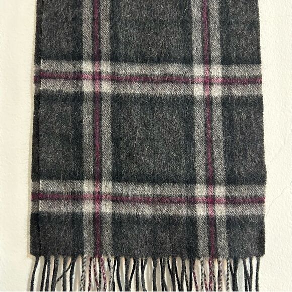 Ballantrae Edinburgh Plaid Lambswool Rectangular Scarf Classic Timeless Preppy - Picture 5 of 6